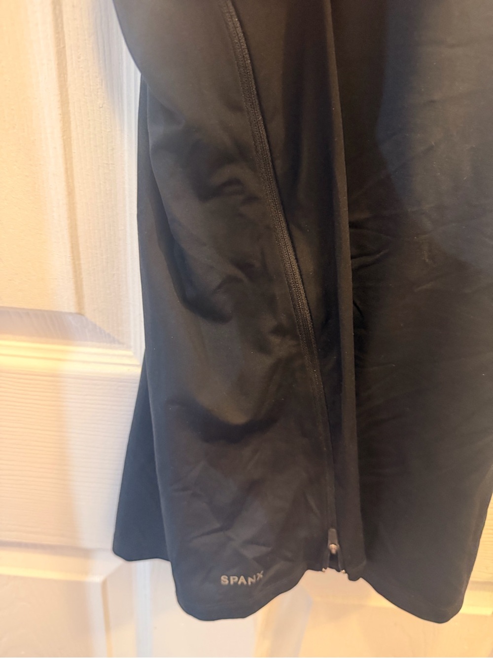 SPANX Black Racerback Tank Top with Scoop Neck - Picture 3 of 5